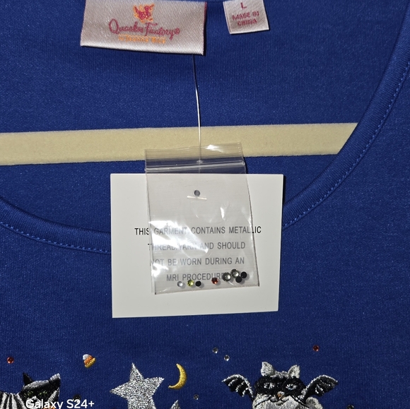 Quacker Factory / Halloween Top - Picture 4 of 4